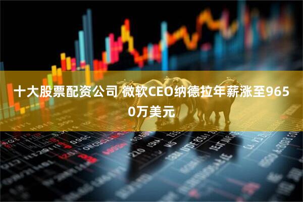 十大股票配资公司 微软CEO纳德拉年薪涨至9650万美元